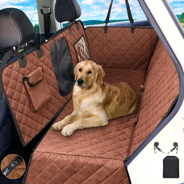 Washable Mesh Window Pet Car Hammock Cover