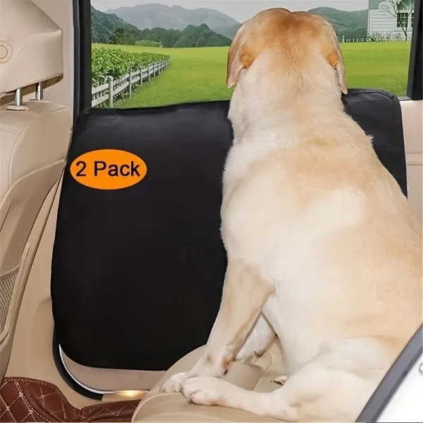 2Pcs Anti Scratch Pet Car Door Protector Covers