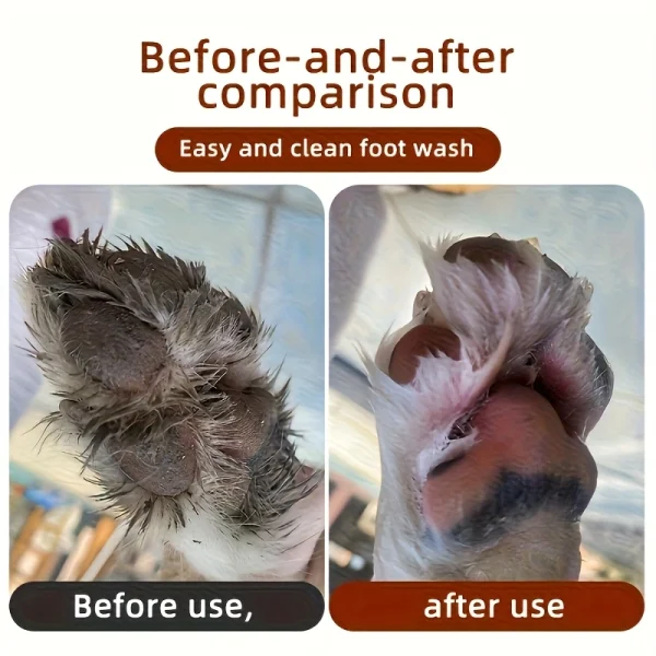 Battery-Free Pet Foot Washing Grooming Cup