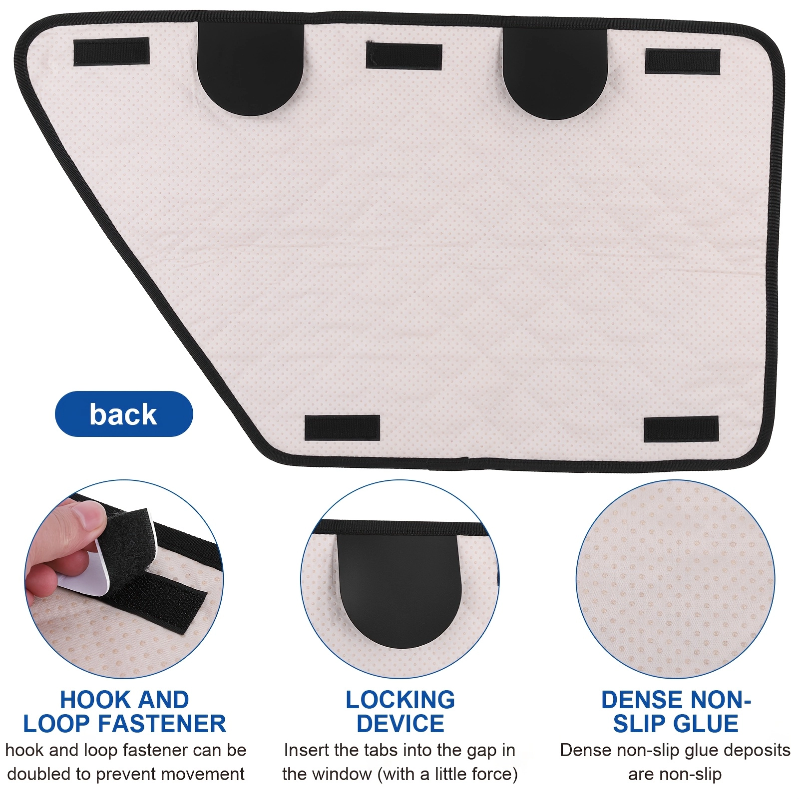 2Pcs Oxford Waterproof Washable Pet Car Door Guard - Image 9
