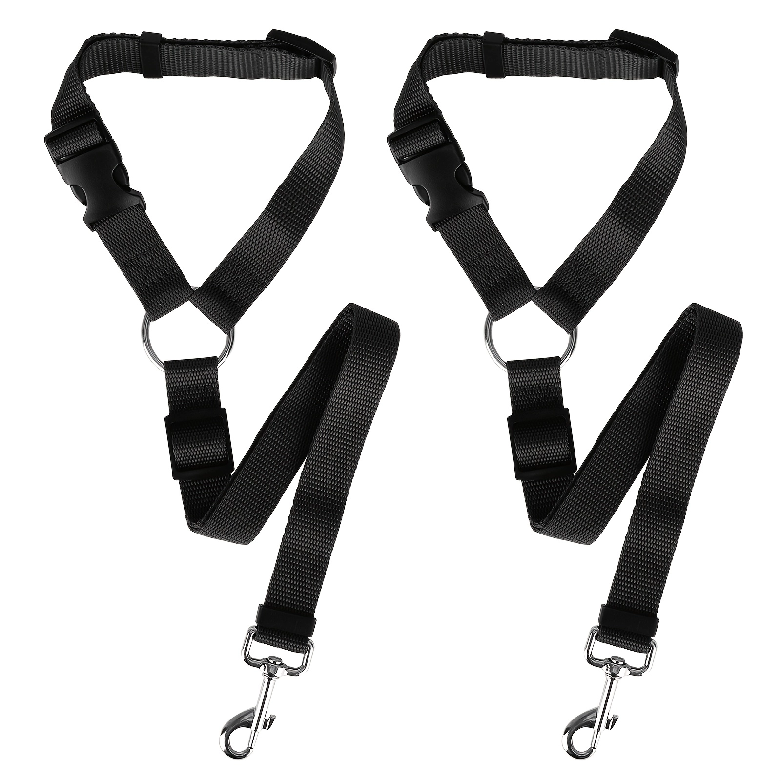 2Pcs Adjustable Heavy Duty Pet Car Safety Seat Belt - Image 5
