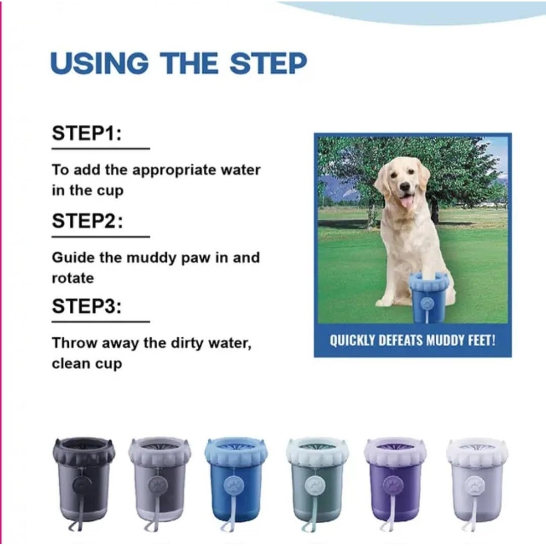 Automatic Pet Paw Cleaner Cup - Image 4