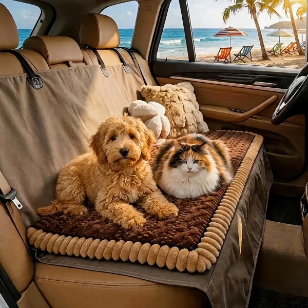 Thick Warm Non-slip Pet Car Seat Pad