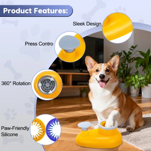 Large Breed Dog Paw Cleaner Cup