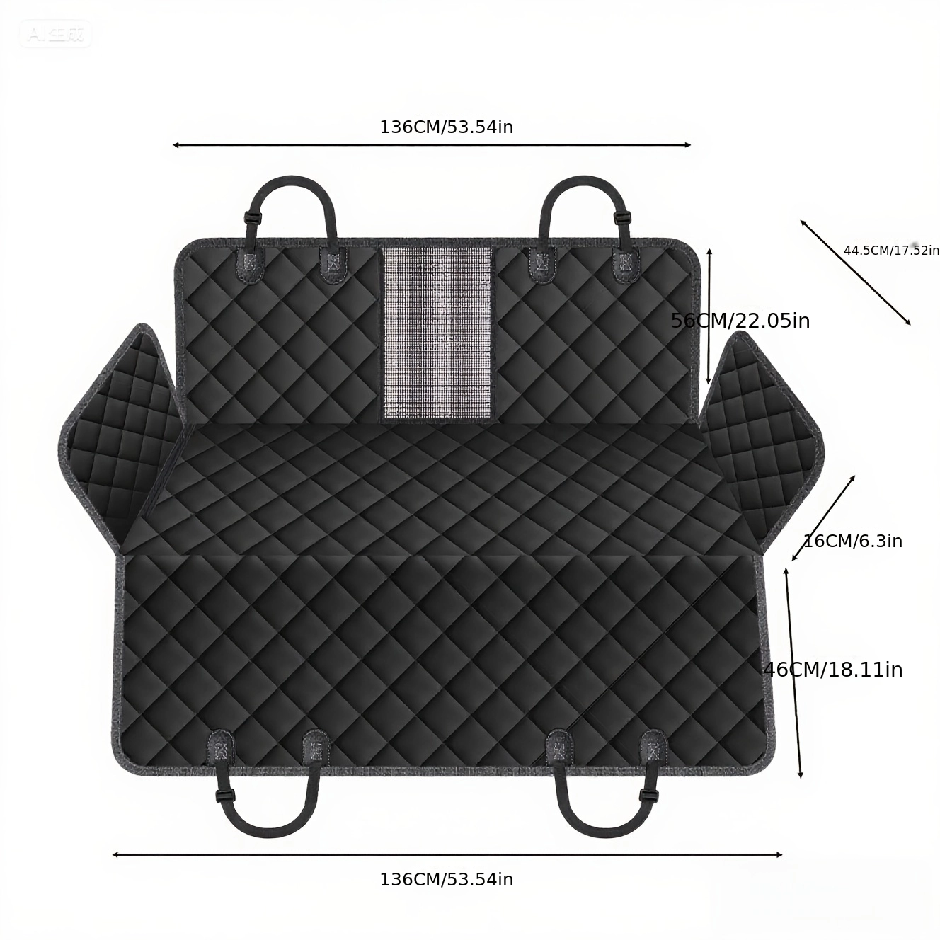Foldable Removable Pet Car Cargo Liner - Image 11
