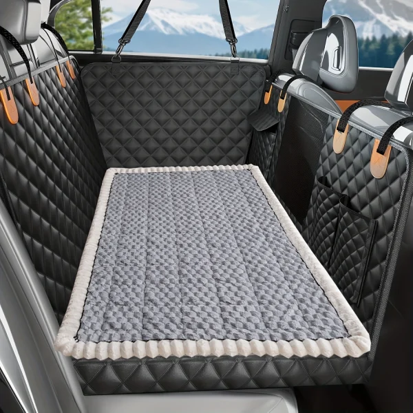 Chew Resistant Extended Pet Car Seat Cushion