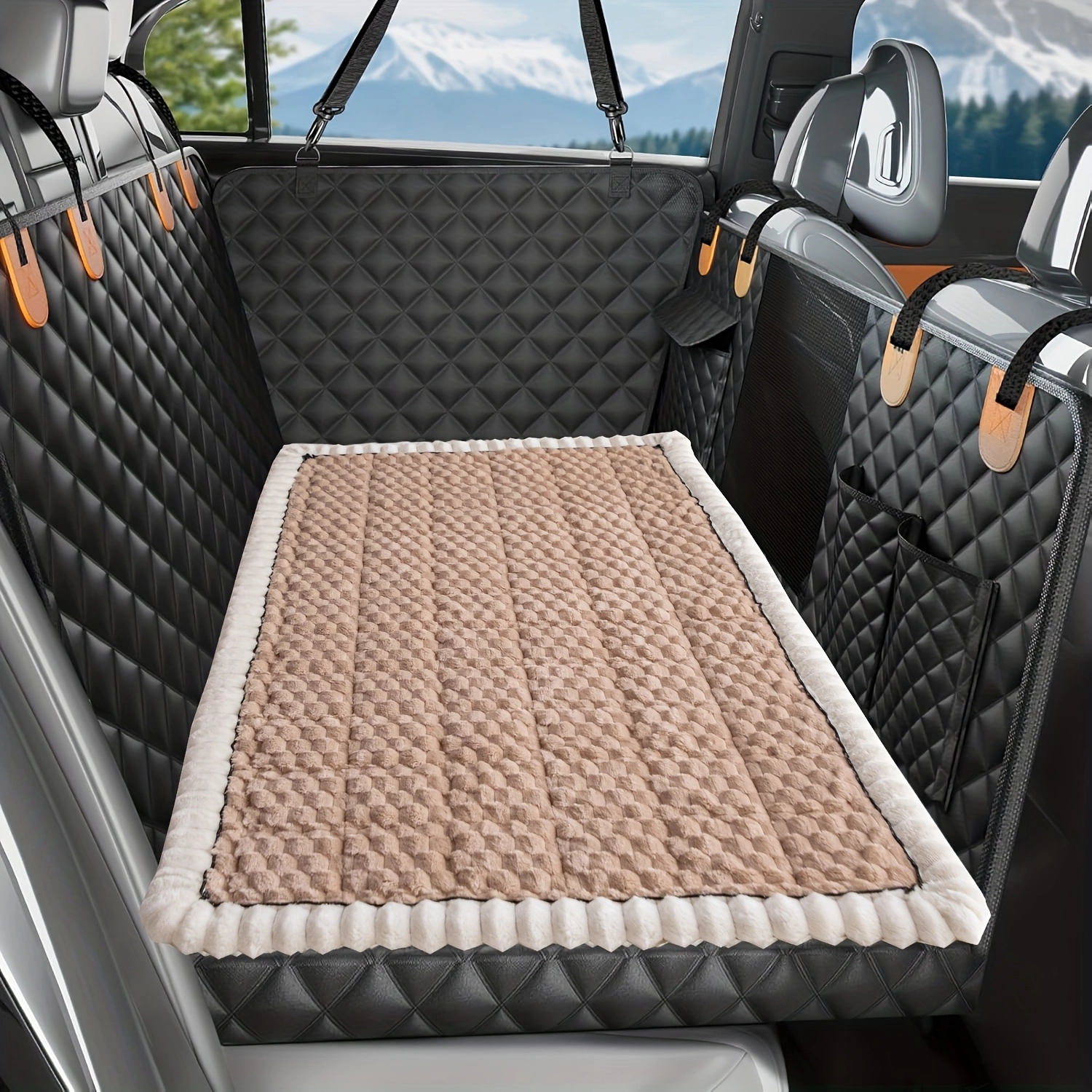 Chew Resistant Extended Pet Car Seat Cushion - Image 5