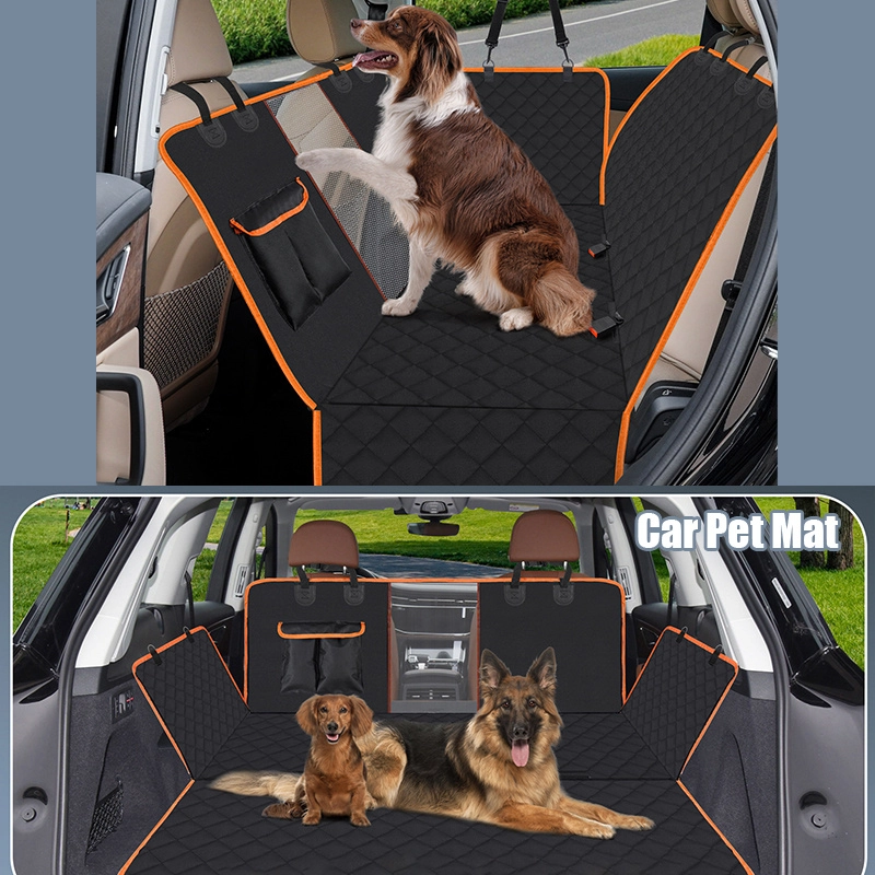 Foldable Side Flaps Pet Car Seat Pad - Image 3