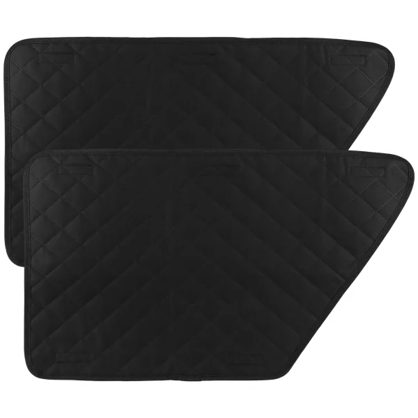 2Pcs Washable Universal Pet Car Door Protect Mats